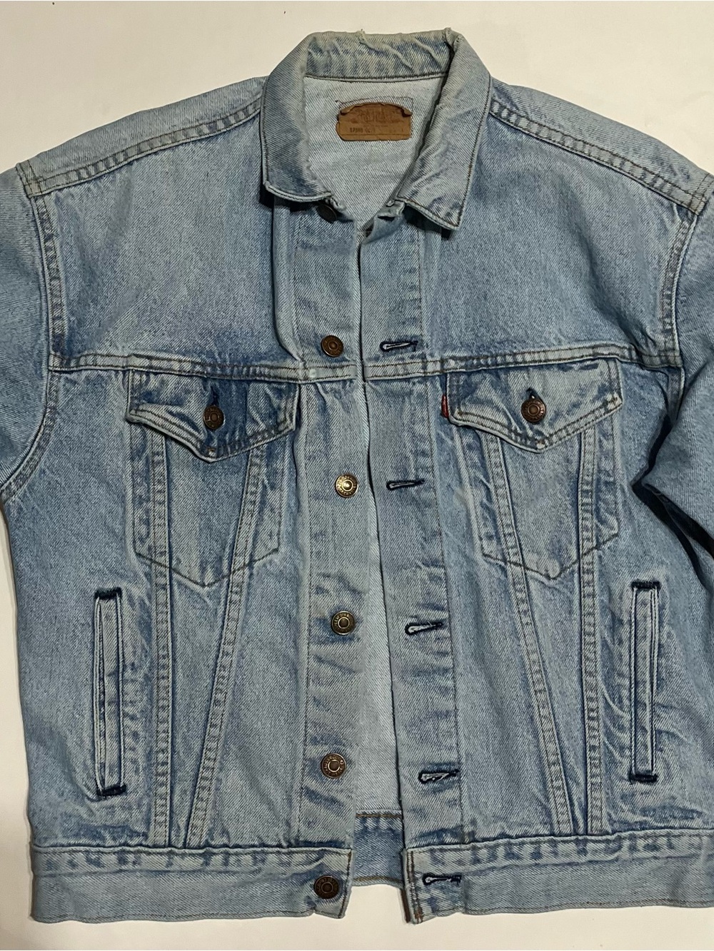 Vintage 80s Levi’s Denim Trucker Jacket Size Large